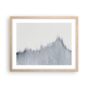 Plakat w ramie jasny dąb - Tajemniczy zapis - 50x40 cm