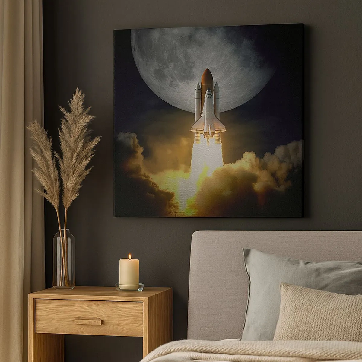 Obraz na płótnie - Początek nieziemskiej przygody - 30x30 cm