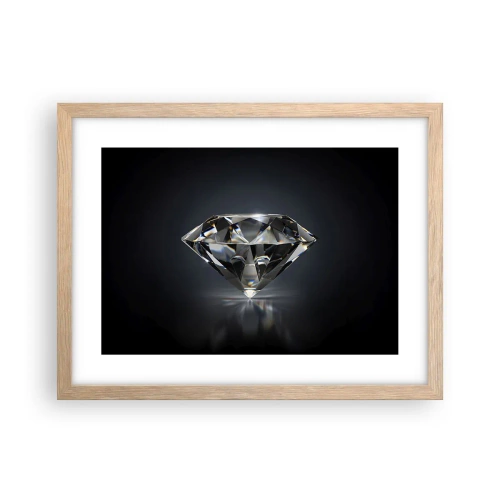 Plakat w ramie jasny dąb - Best girls friend - 40x30 cm