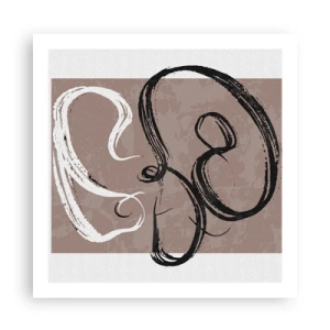 Plakat - Kompozycja – poszukiwanie pełni - 60x60 cm