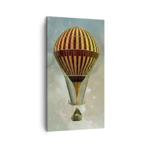 Obraz na płótnie - Pionierskie loty - 45x80 cm