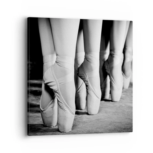 Obraz na płótnie - Razem, lekko - 40x40 cm