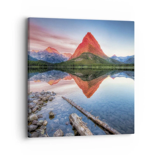 Obraz na płótnie - Żar i chłód - 40x40 cm