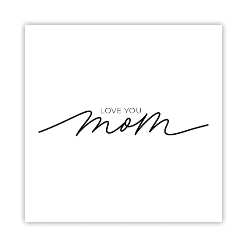 Plakat - Wielkie wzruszenie - 50x50 cm