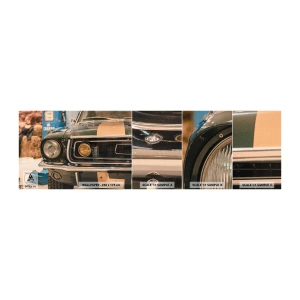 Fototapeta Próbka Standard Eco - Spotkanie z legendą - Samochód, Motoryzacja, Oldchool - 100x30 cm