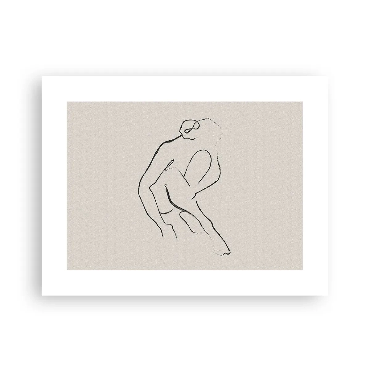 Plakat - Szkic intymny - 40x30 cm