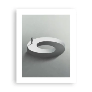 Plakat - I bądź tu mądry - 40x50 cm