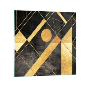 Obraz na szkle - Słońce pustyni - 70x70 cm