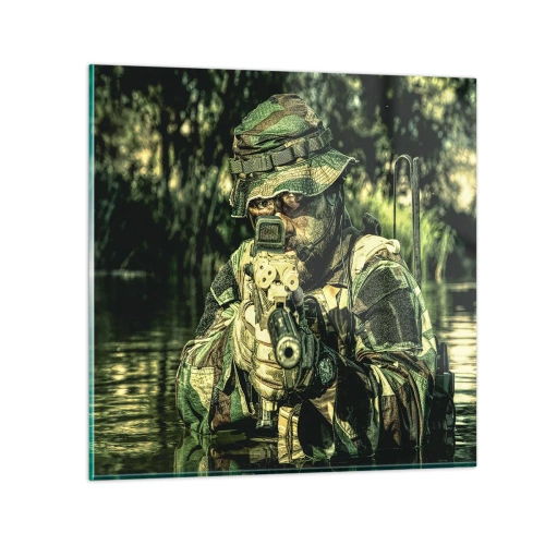Obraz na szkle - Najlepszy z najlepszych - 50x50 cm