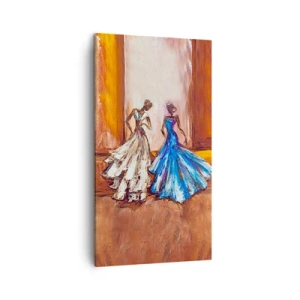 Obraz na płótnie - Wdzięczny duet - 45x80 cm