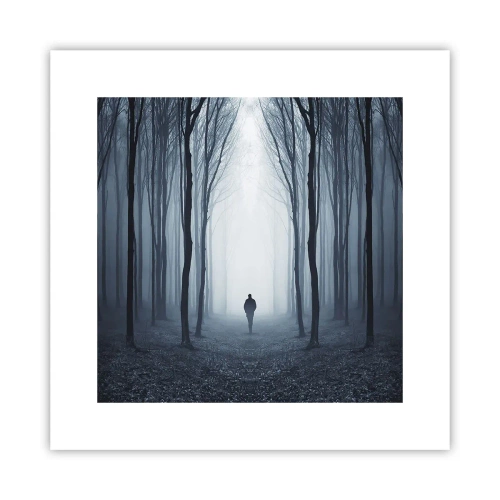 Plakat - I wszystko proste i jasne - 30x30 cm