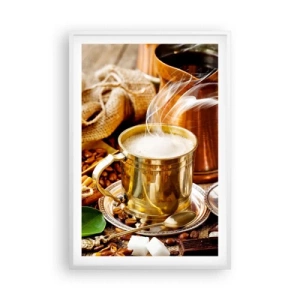 Plakat w białej ramie - Miłego dnia! - 61x91 cm