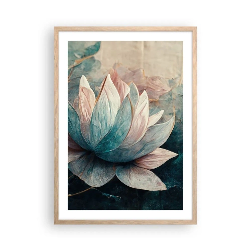 Plakat w ramie jasny dąb - Gwiazdy jeziora - 50x70 cm