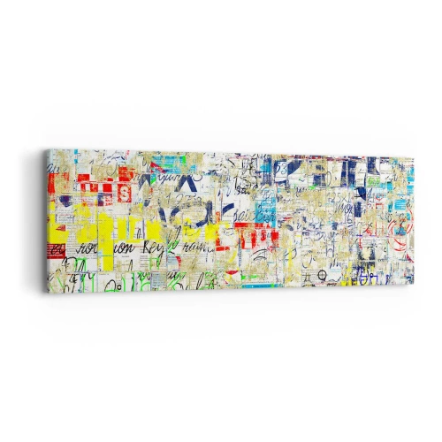 Obraz na płótnie - Po prostu cieszy oczy - 90x30 cm