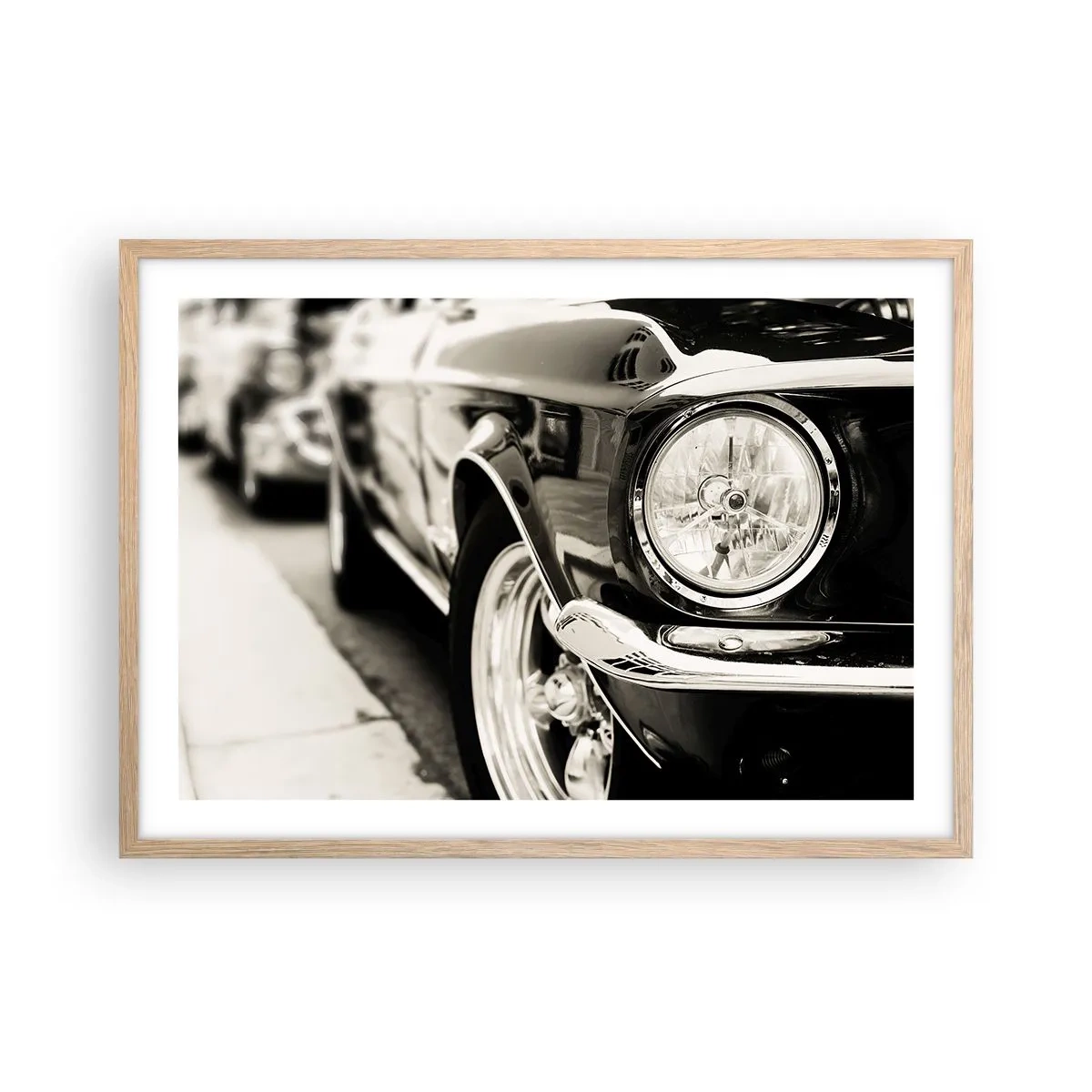 Plakat w ramie jasny dąb - Nieprzemijający blask - 70x50 cm