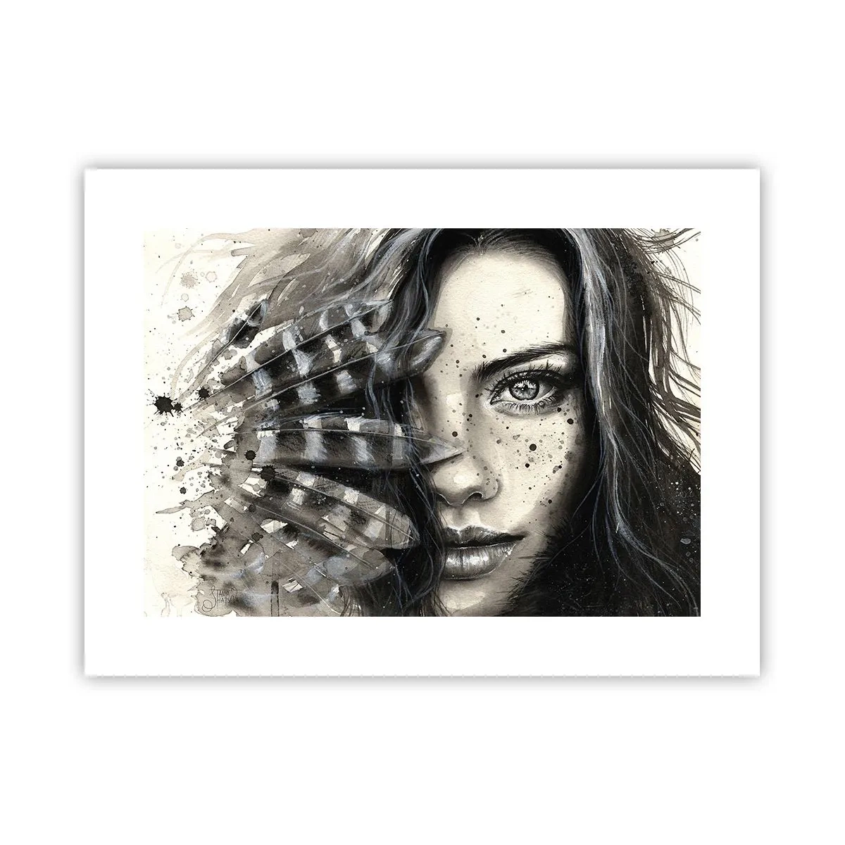 Plakat - Dzika piękność - 40x30 cm
