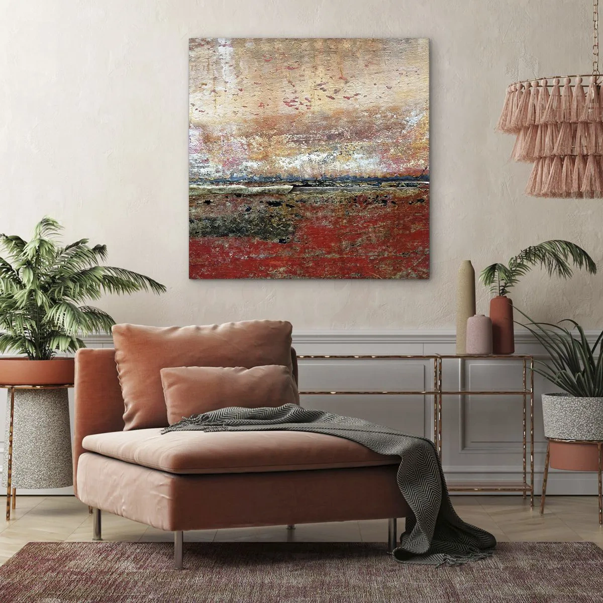 Obraz na płótnie - Może to morze - 50x50 cm