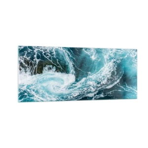 Obraz na szkle - Wrota do wnętrza Ziemi - 100x40 cm