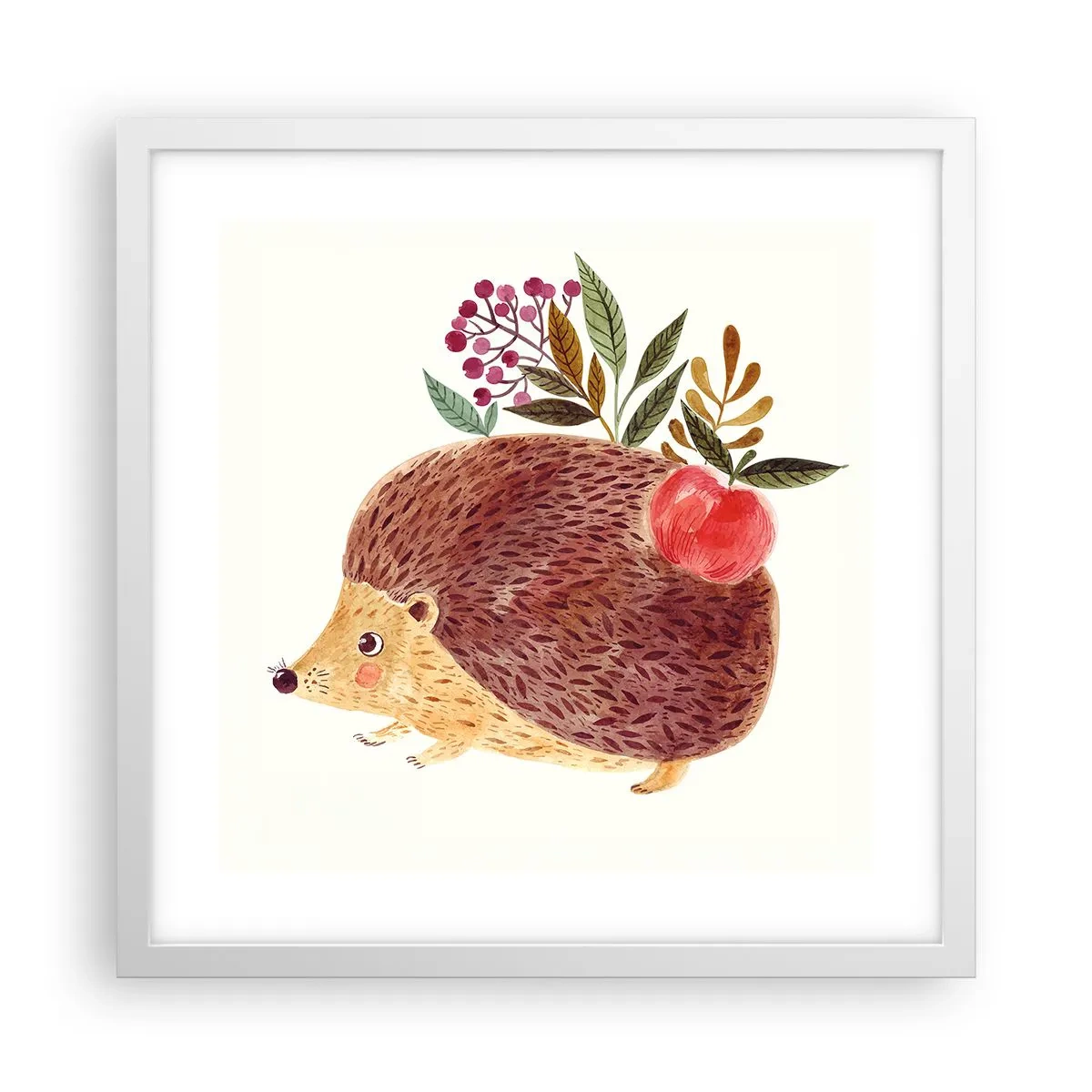 Plakat w białej ramie - I już mnie lubisz - 40x40 cm