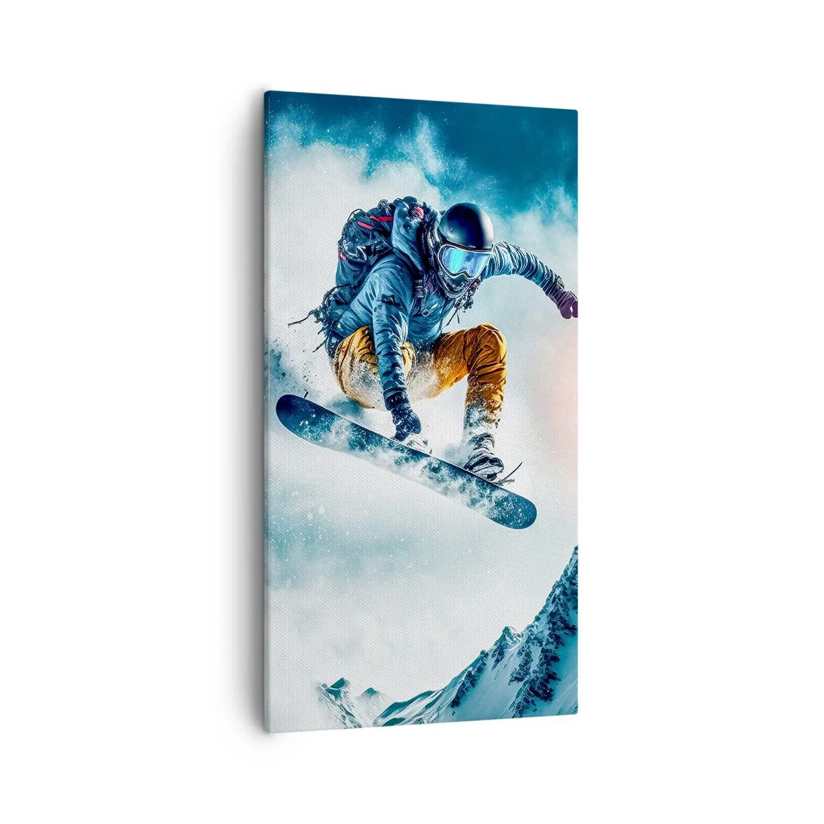 Obraz na płótnie - Ekstremalne emocje - 55x100 cm