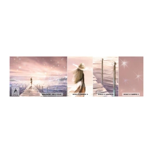 Fototapeta Próbka Standard Eco - W świetle marzenia - Krajobraz, Kobieta, Morze - 100x30 cm