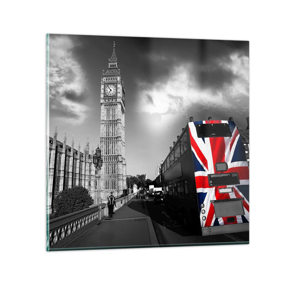 Obraz na szkle - Dumna i wielka - 50x50 cm