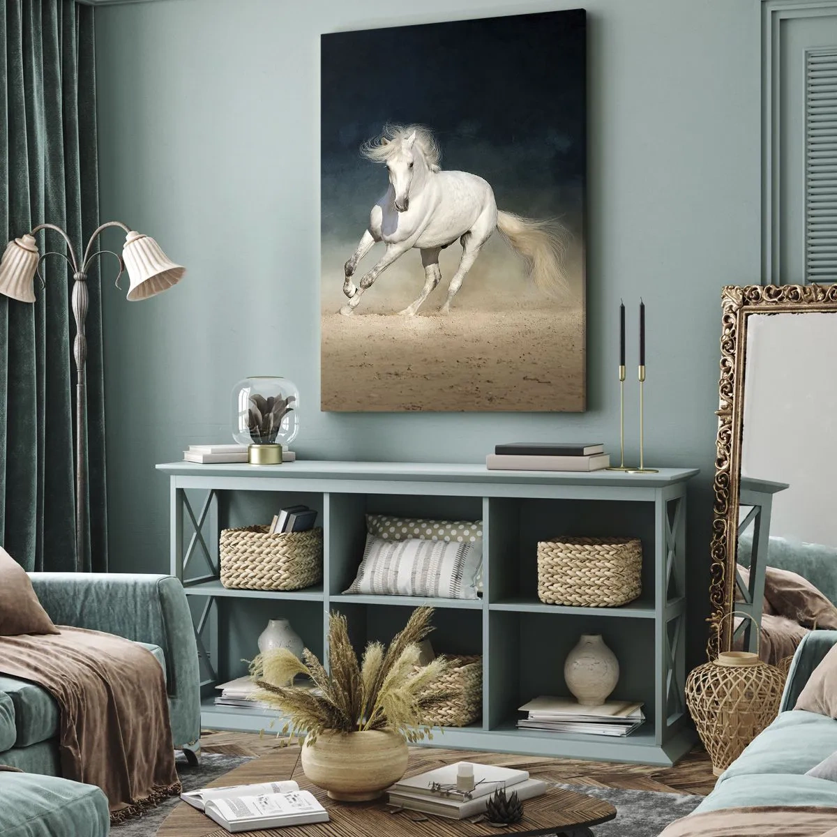 Obraz na płótnie - Wolność w stanie czystym - 45x80 cm