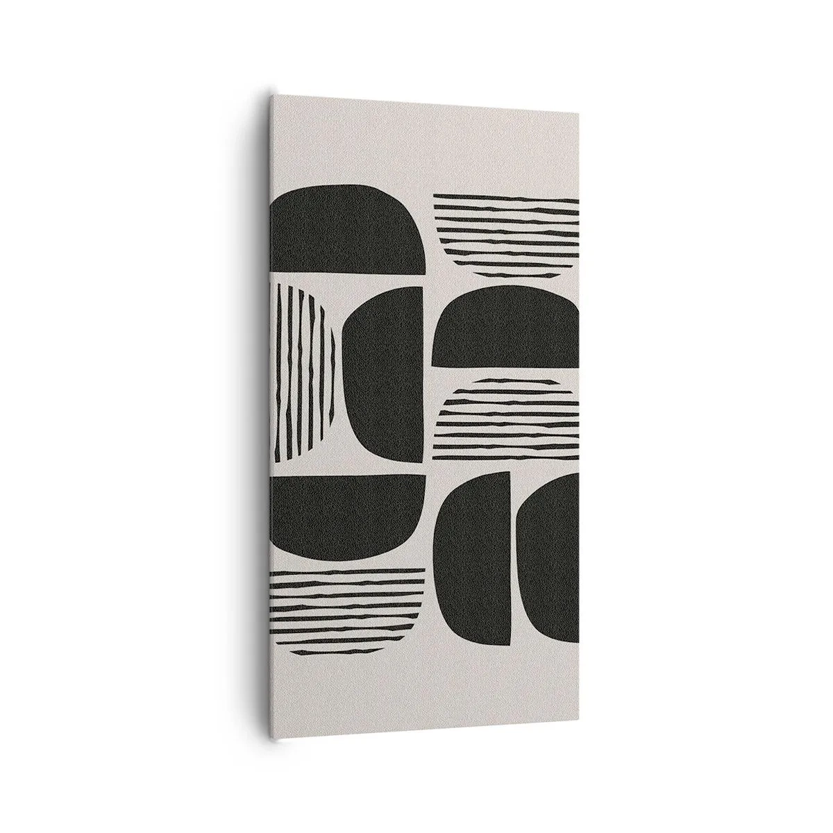 Obraz na płótnie - Połowiczne układy - 65x120 cm