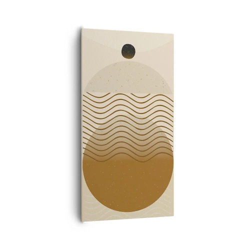 Obraz na płótnie - O pochodzeniu figur geometrycznych - 65x120 cm