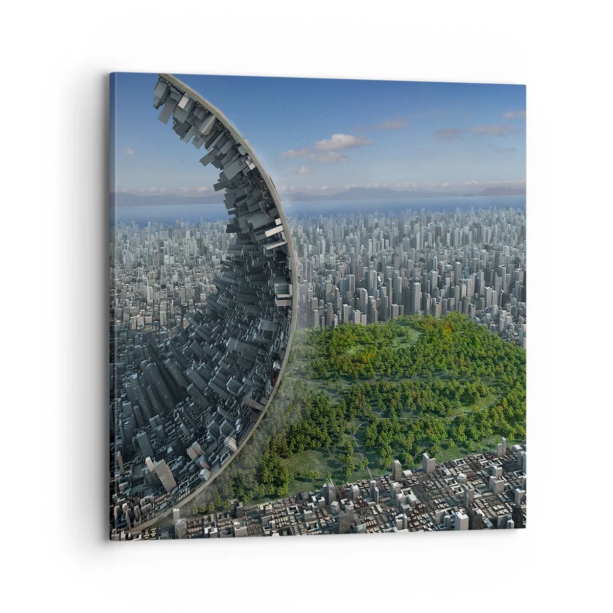 Obraz na płótnie - Natura jest wieczna - 70x70 cm