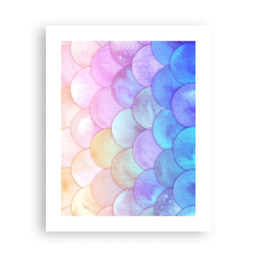 Plakat - Perłowa łuska - 40x50 cm