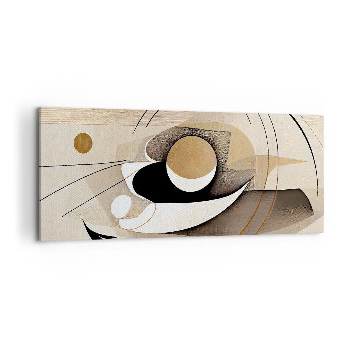 Obraz na płótnie - Kompozycja: istota rzeczy - 100x40 cm
