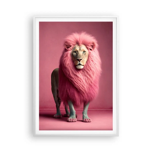 Plakat w białej ramie - I już się nie boisz - 70x100 cm