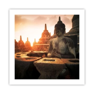 Plakat - Pogoda wielkiej mądrości - 50x50 cm