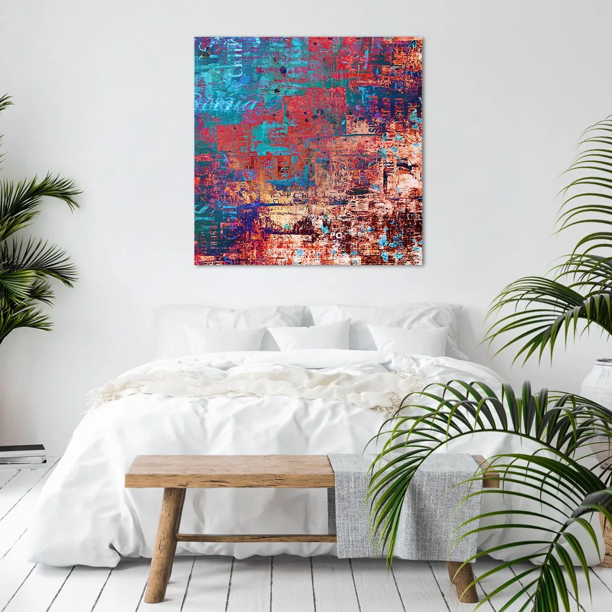 Obraz na płótnie - Pamięć i niepamięć - 70x70 cm