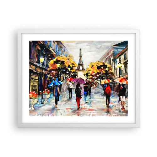 Plakat w białej ramie - Jesienią szczególnie piękny - 50x40 cm