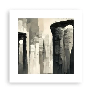 Plakat - Majestat antyku - 30x30 cm