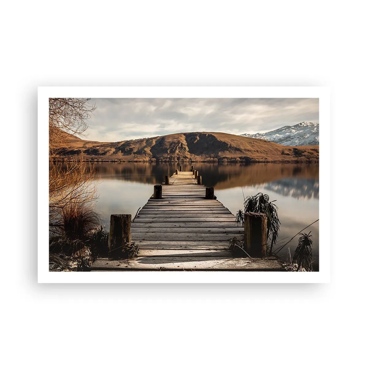 Plakat - Pejzaż w ciszy - 91x61 cm