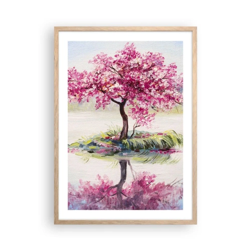 Plakat w ramie jasny dąb - Święto wiosny - 50x70 cm