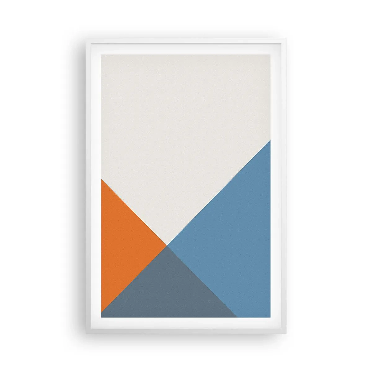 Plakat w białej ramie - Pod kątem… - 61x91 cm