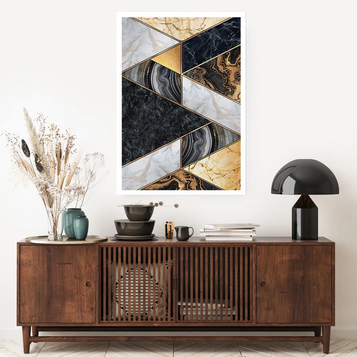 Plakat - Kamień przy kamieniu - 40x50 cm