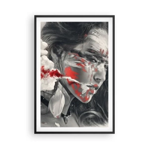 Plakat w czarnej ramie - W oparach absurdu - 61x91 cm