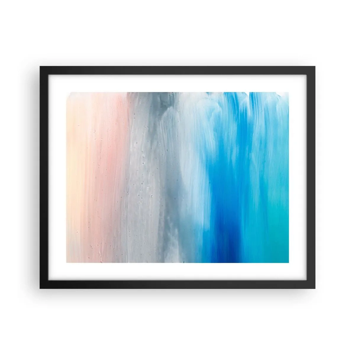 Plakat w czarnej ramie - Żywioły: powietrze - 50x40 cm