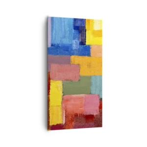 Obraz na płótnie - Każdy inny, wszystkie barwne - 65x120 cm