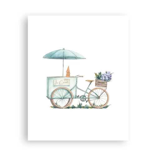 Plakat - Słodkie wspomnienie lata - 40x50 cm