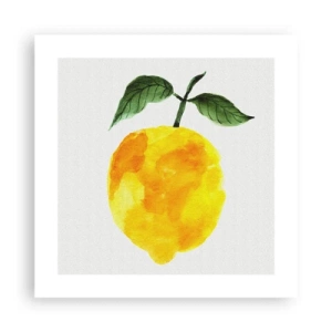 Plakat - Jak poznać smak słońca - 40x40 cm