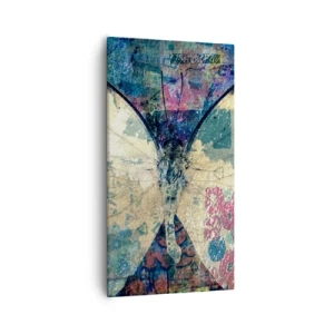 Obraz na płótnie - Subtelna kruchość - 55x100 cm
