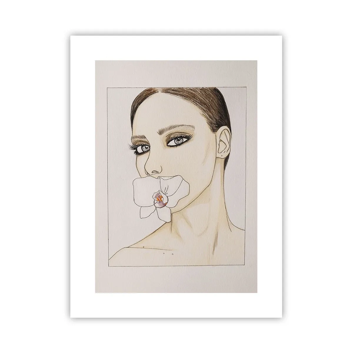 Plakat - Symbol elegancji i piękna - 30x40 cm