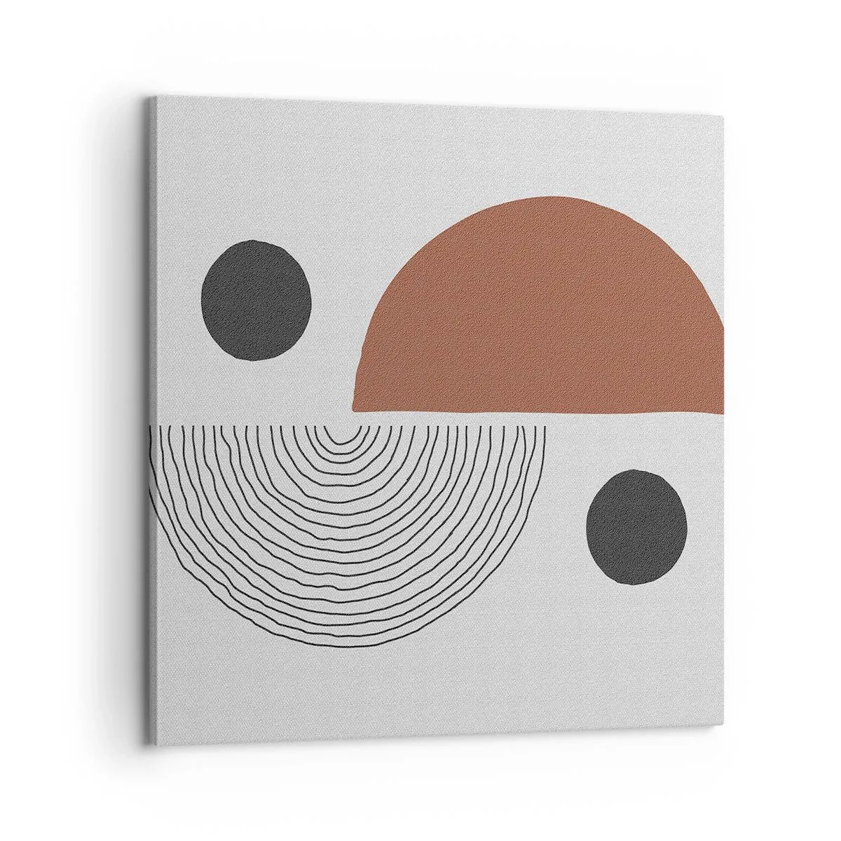 Obraz na płótnie - Doskonałość koła - 60x60 cm