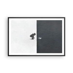 Plakat w czarnej ramie - Wielka wyprawa - 91x61 cm